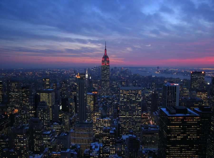 pictures of new york city at night. night, New York City, New York