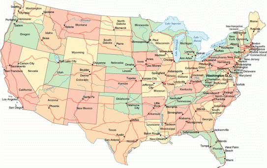 USA MAP